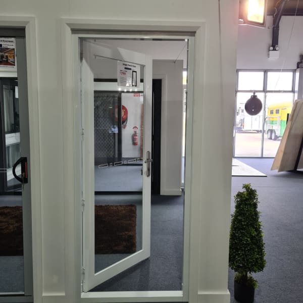 Aluminium Single French Door  Black, White63007782249089112