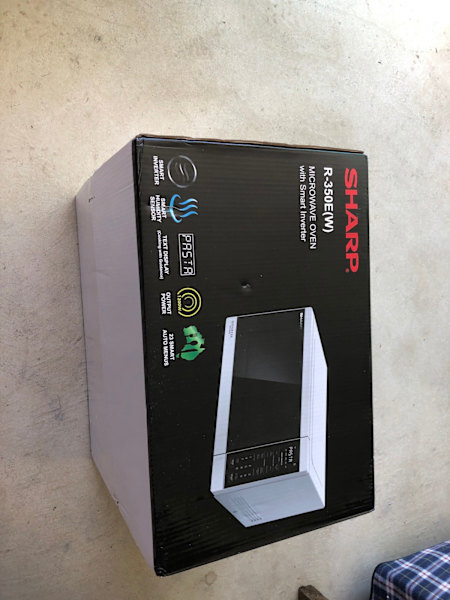 Sharp microwave oven63443403455107110