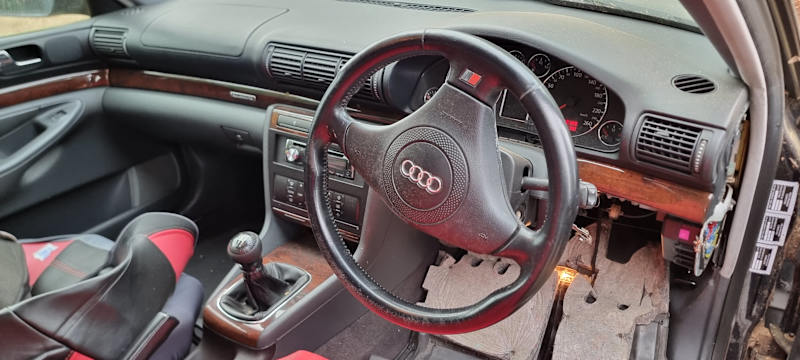 1999 AUDI A4 1.8 TURBO QUATTRO 5 SP MANUAL 4D SEDAN62940490596098111