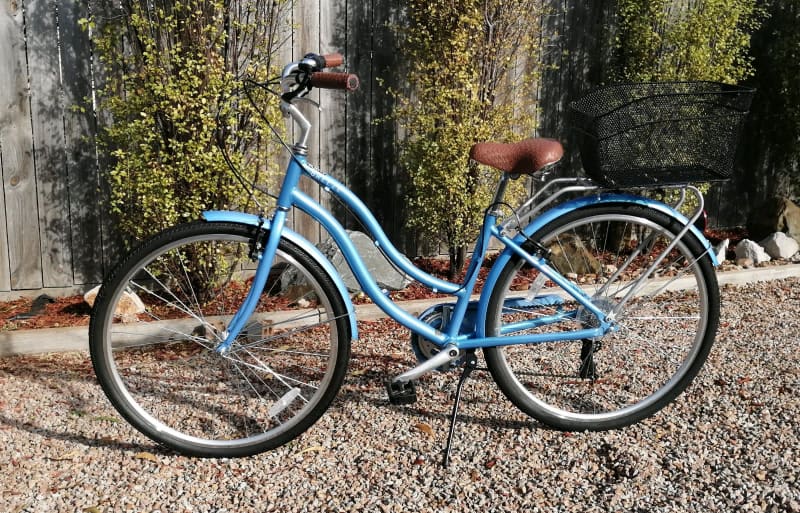 used ladies bike with basket