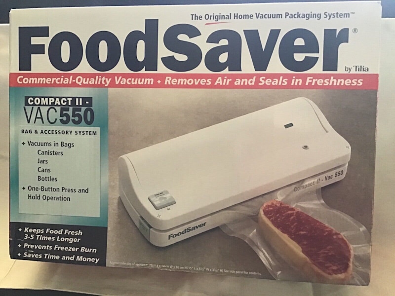 FOODSAVER VACUUM FOOD STORAGE SYSTEM63022179708418119