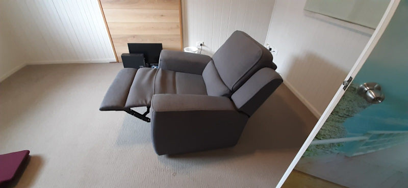 Grey Armchair - gently used - Amart brand62863410186115112