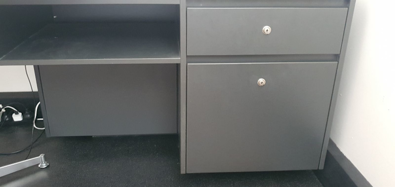 Terrific Office Desk with Draws & Monitor Arm62863839338882114