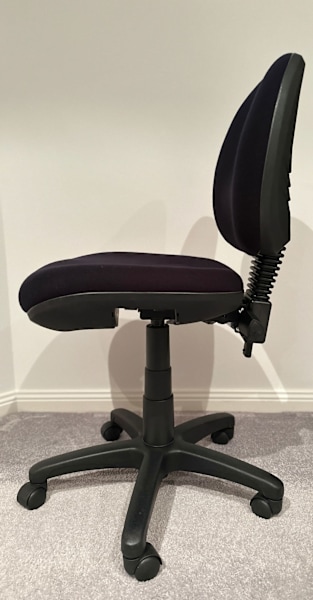 Clerical Ergonomic Office Chair Black62863383308161112