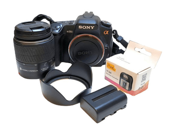 camera sony a350