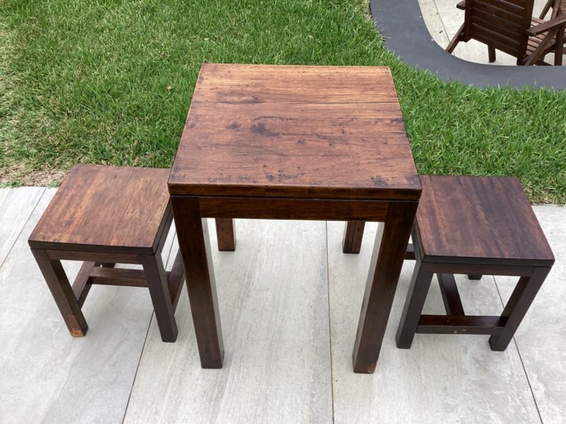 BALINESE COFFEE/LUNCH DINNER TABLE SET62863383808515112