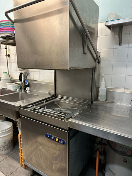 Commercial pass through dishwasher 63015175587587112