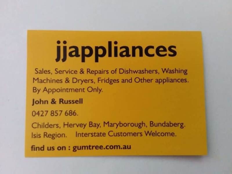 Omega White Dishwasher in as new condition63612126920450114