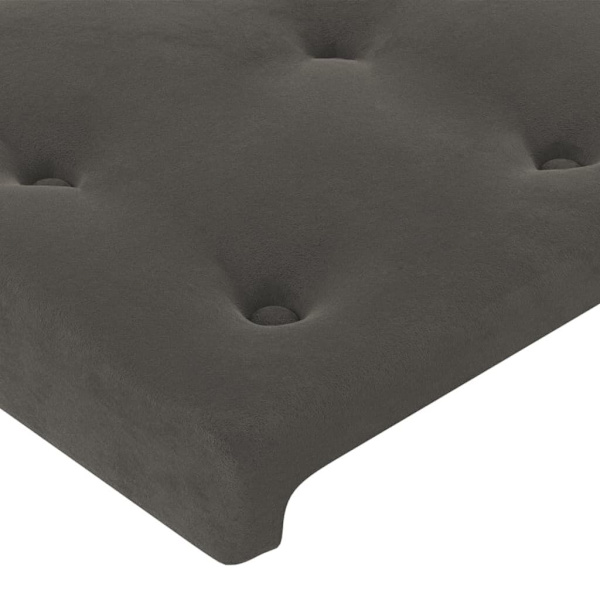 Headboard Dark Grey 100 cm Velvet62866849389827114