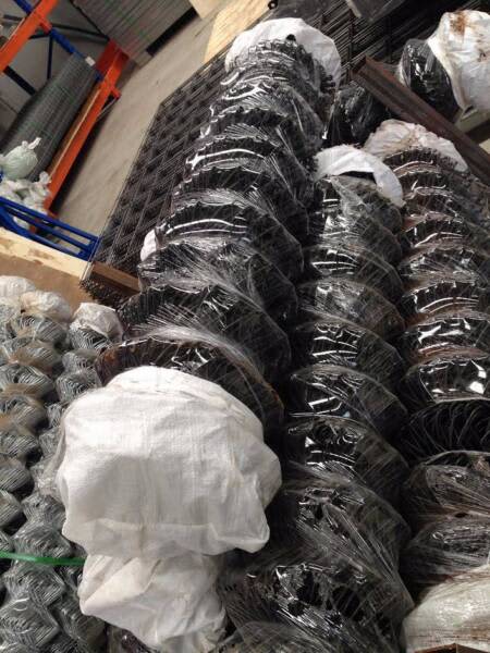 Black PVC Chain Link Fence On Sale! 2.1m*15m*50mm*50mm*3.3mm63439220115971112