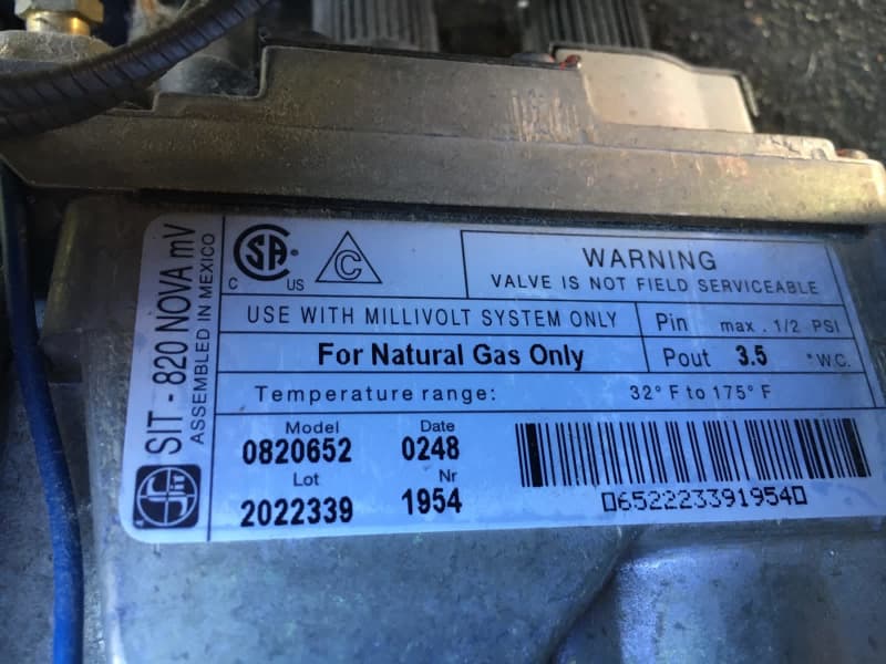 OSBURN GAS HEATER PARTS IN GOOD WORKING ORDER FROM $50.63016059941377112