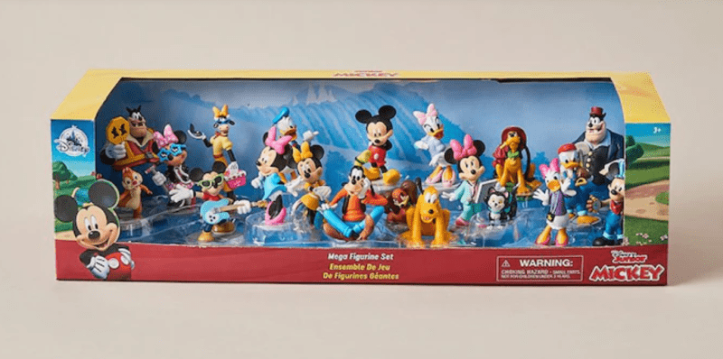 mickey mouse figure play set