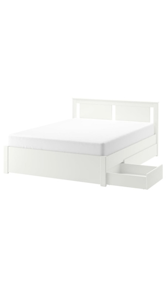 Queen Size bed frame and Side tables62863383479427111