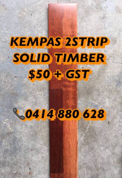 ONLINE SPECIALS!KEMPAS 2 STRIP SOLID TIMBER $50+GST TOPGRADE!63439248604675110