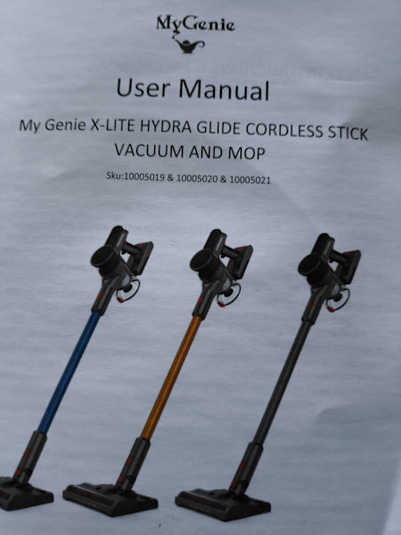 my genie cordless vacuum63470144909185113