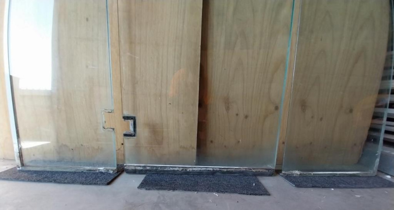 3-Piece Shower Screen Set - Semi Frameless63007278990467111
