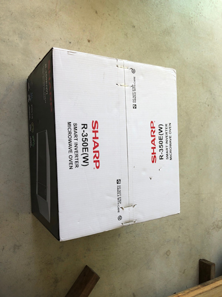 Sharp microwave oven63443403455107111