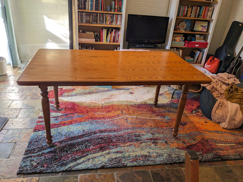 veneer top dining table with 6 chairs62863406630658111