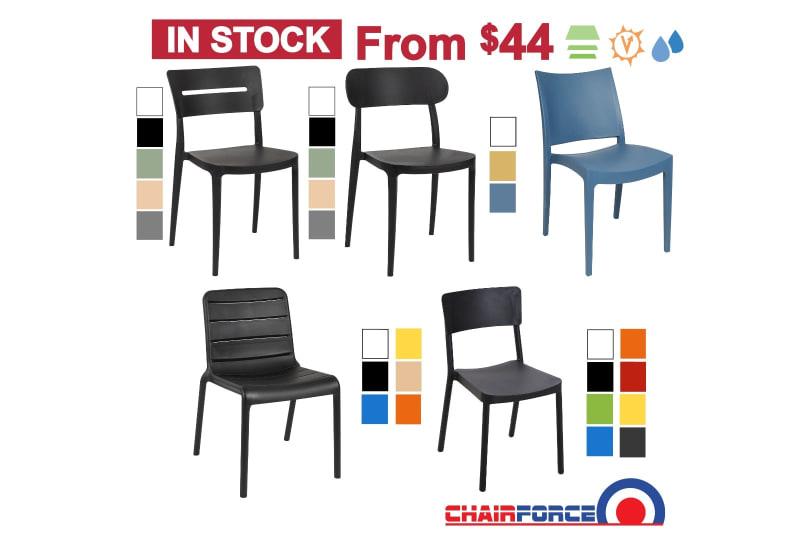 Weatherproof Chairs  5 styles available. Commercial Grade628634120830741111