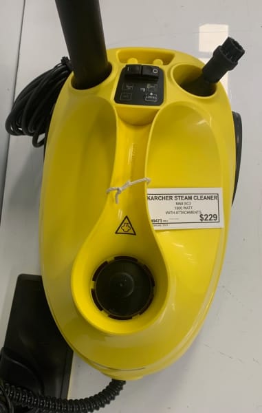KARCHER STEAM CLEANER WITH ATTACHMENTS - 34947363017318226050112