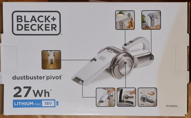 Black & Decker Dustbuster Pivot 18V Lithium PV1820L Vacuum Cleaner, Vacuum  Cleaners, Gumtree Australia Manningham Area - Doncaster East