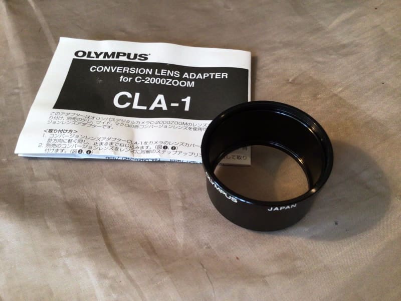 Olympus Camedia CLA-1 Conversion Lens Adapter | Digital Camera