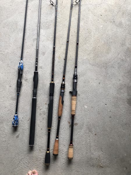 13 Fishing Omen Black 7'8 XH 15-25lb Baitcaster Rod - Butt Join