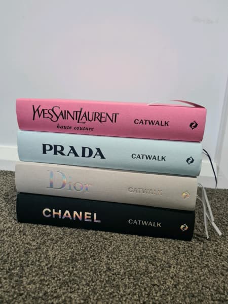 prada dior chanel books