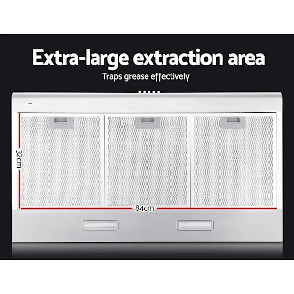 Fixed Range Hood Stainless Steel Kitchen Canopy 90cm 900mm63016484340611112