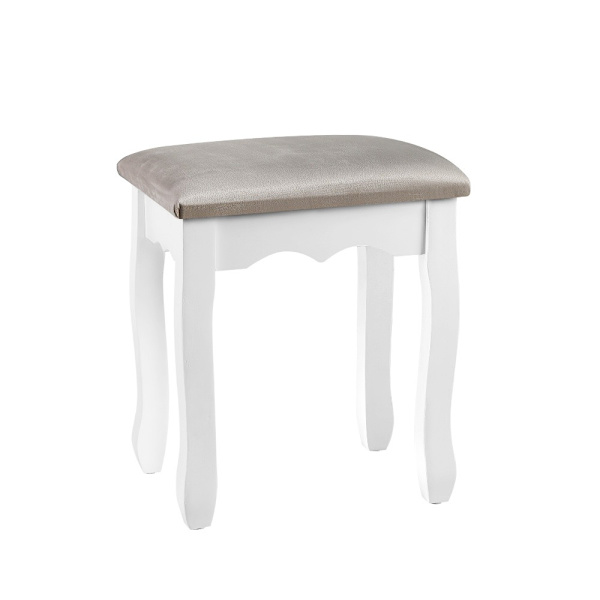 Dressing Table Stool Velvet Grey62863839615747111