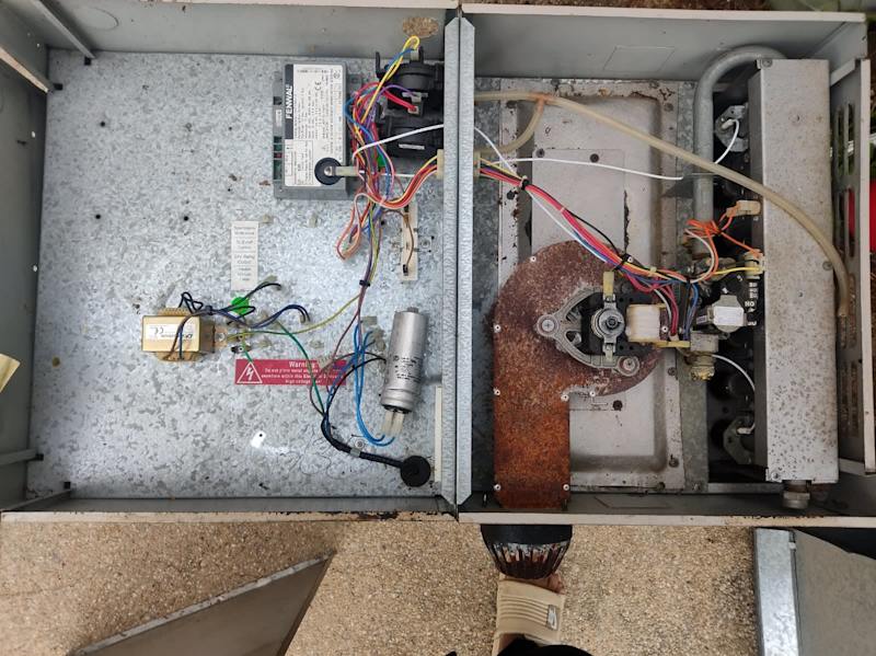 Braemer 35 KW ducted gas heater - second hand63016487419137111