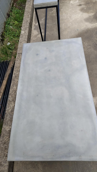 Designer polished concrete coffee table and  Side Table Matching62863380982786111