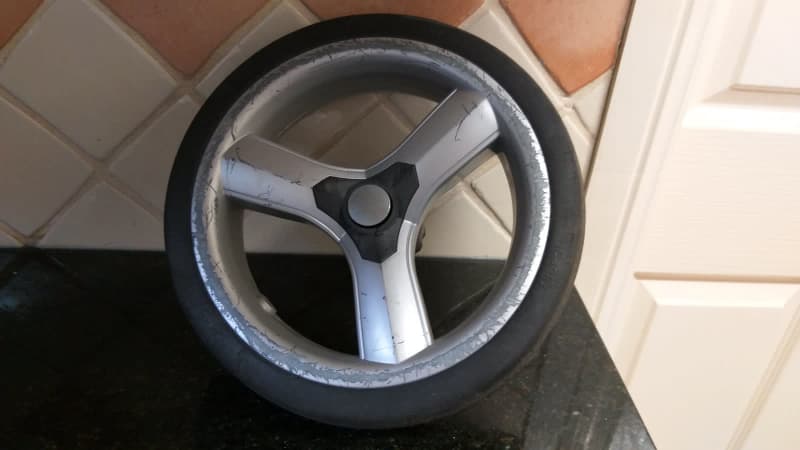 Icandy peach shop front wheel replacement