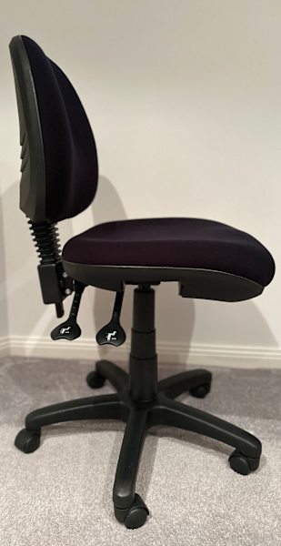 Clerical Ergonomic Office Chair Black62863383308161115