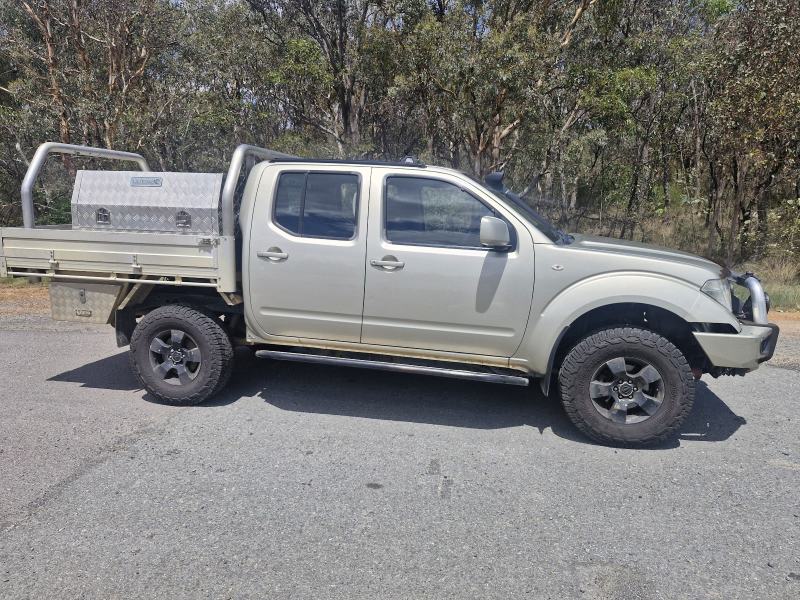 2011 NISSAN NAVARA ST (4x4) 6 SP MANUAL DUAL CAB P/UP62935684459138113