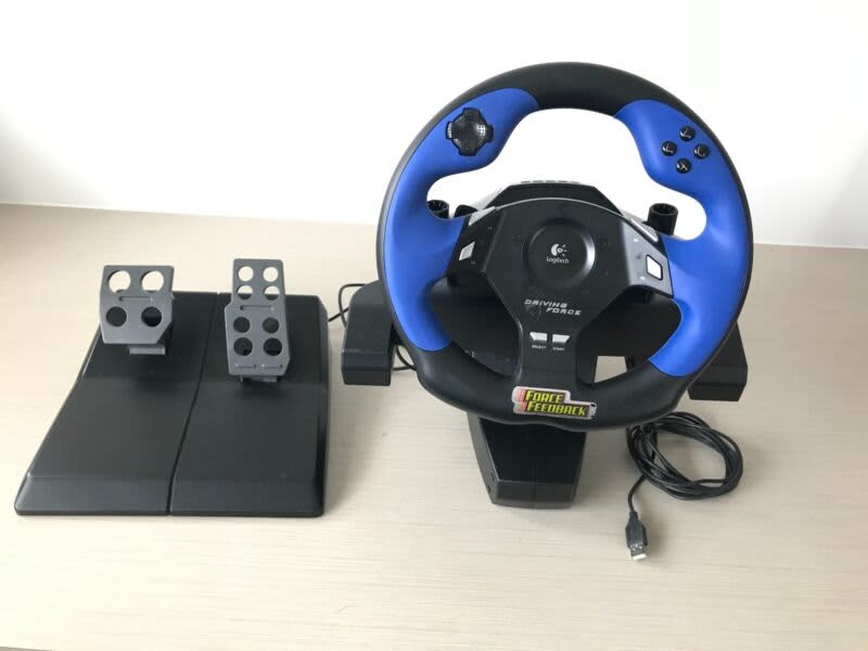 LOGITECH Driving Force EX Wheel Pedals Force Feedback Ps2 | Console Accessories | Gumtree Australia Eastern Suburbs - Rose Bay | 1282978785