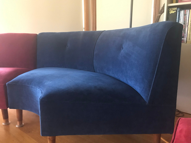 Original Vintage three piece modular sofa62863378976643112