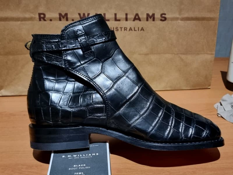rm williams crocodile boots