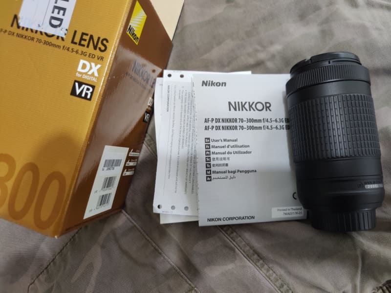 Nikon AF-P 70-300mm 1:4.5-6.3G ED VR DX | Lenses | Gumtree