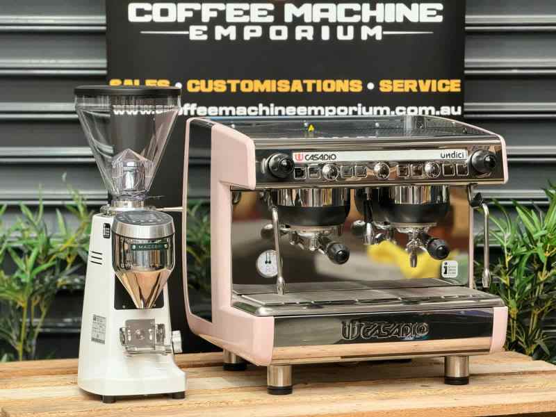 Brand New Casadio Undici 2 Group Compact Coffee Machine & Mazzer Super63442359293057118