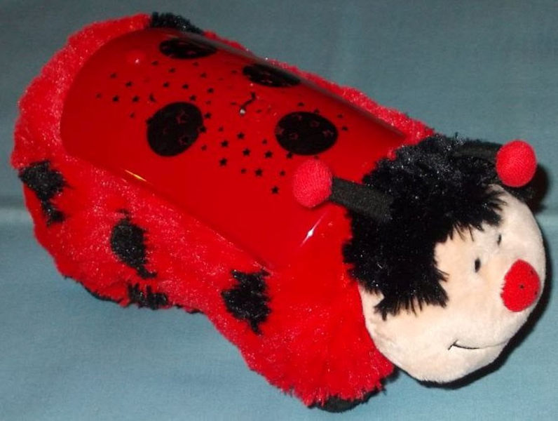 Pillow Pets DREAM LITES LADYBIRD Night Light Soft Toy w/