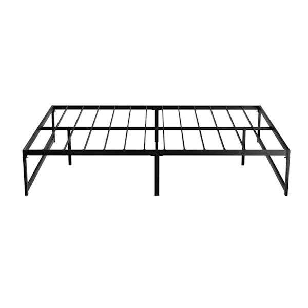 SIGRID Minimalist Style Metal Bed Frame Platform Base - Queen Size, Bl62863838448513114