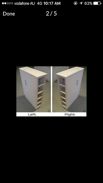 New bathroom tall boy was $150 now only $10063008423391746112
