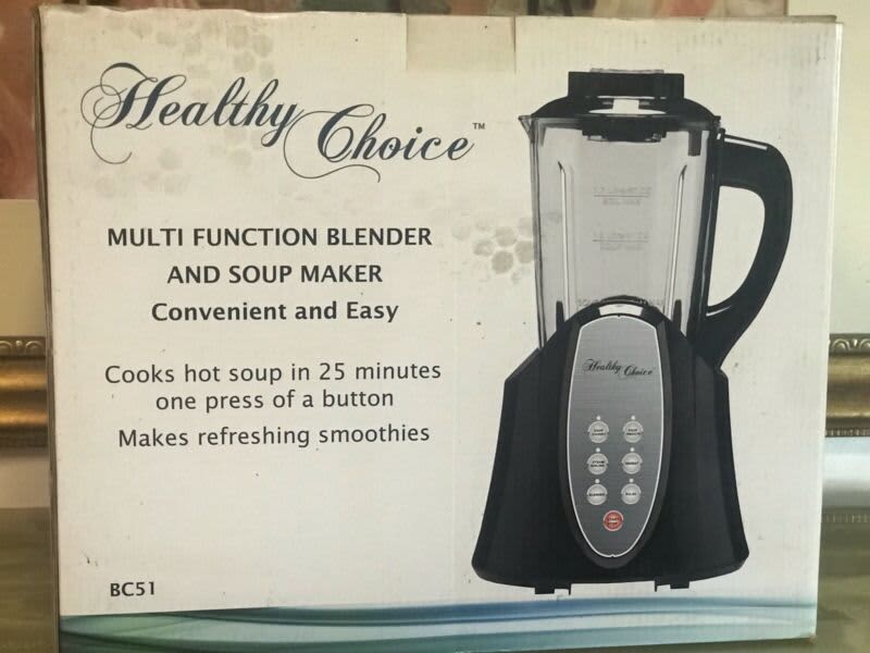 <> HEALTHY CHOICE <> Blender & soup maker <> NEW63020445073409113