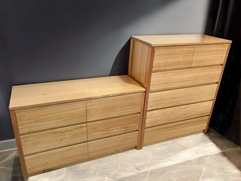 Tassie Oak Dresser & Tallboy $1,080each62863384398977111