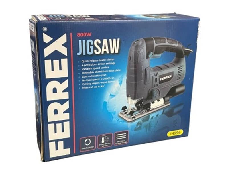 ALDI Ferrex Cordless Jigsaw Review Demo Ferrex Drill Bit, 44 OFF
