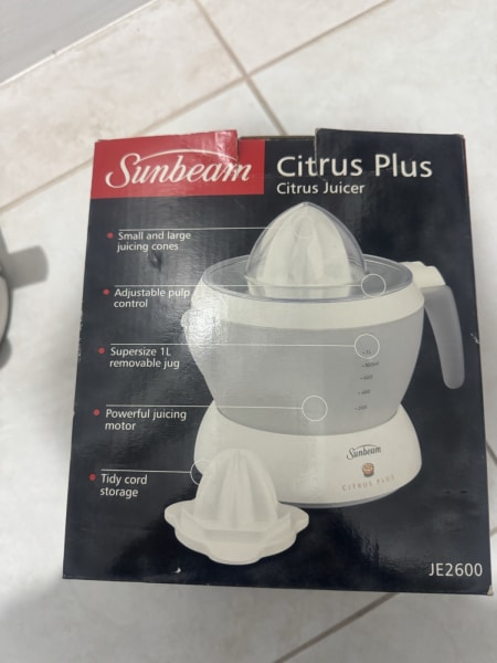 Sunbeam citrus plus juicer 63443693076226112