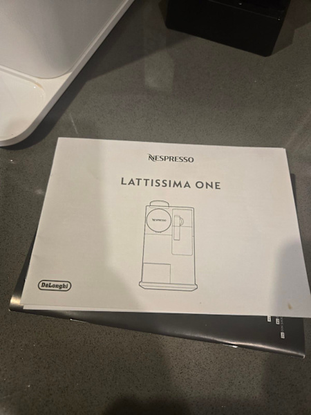 Used Nespresso Lattissima One coffee machine63022178930691113