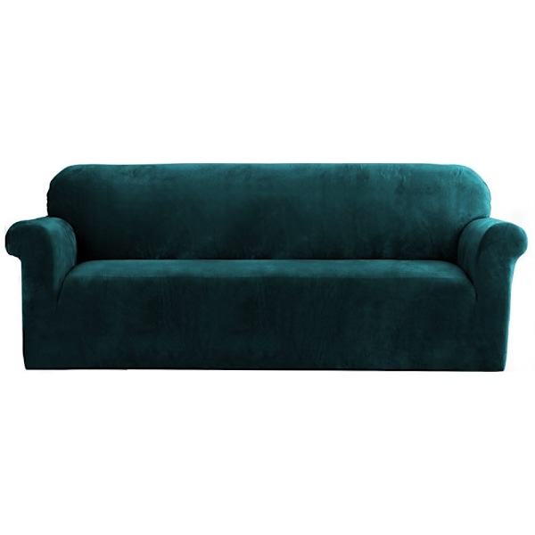 Sofa Cover Couch Covers 4 Seater Velvet Agate Green62863410076161111
