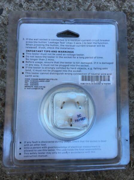 CCM 13AELCB Socket tester63439076265986111